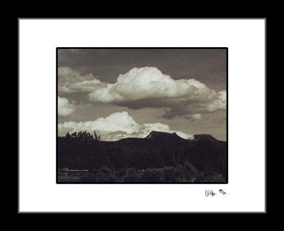Clouds Form over the Bears Ears (BearsEars001) - Damian Kolbay Photography