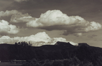 Clouds Form over the Bears Ears - Damian Kolbay Photography