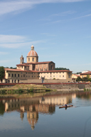 Rowing Past San Frediano - Damian Kolbay Photography