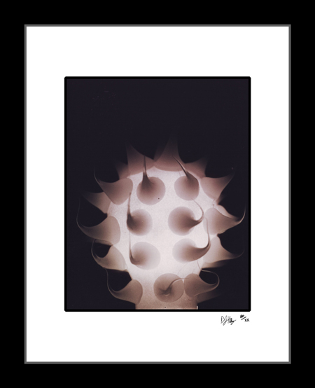 Light Bulb on Fire - # 2 (FlameLight002) - Damian Kolbay Photography