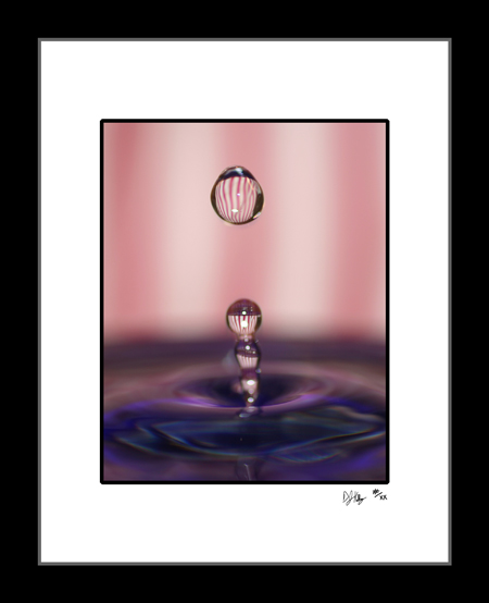 Four Little Drops - Red Stripe Series (FourLittleDrops) - Damian Kolbay Photography