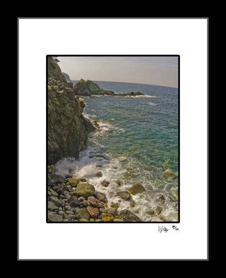 Ocean Waves - Levanto, Italy (7071_LevantoCoast2) - Damian Kolbay Photography