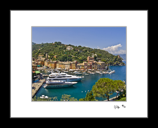 Mega Yachts - Portofino, Italy (7177_PortofinoMegaYacht) - Damian Kolbay Photography