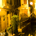 Italy Picture Skinny Canal at Night