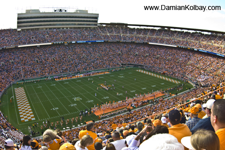 Vols on Offense - Neyland Stadium - IMG_3286