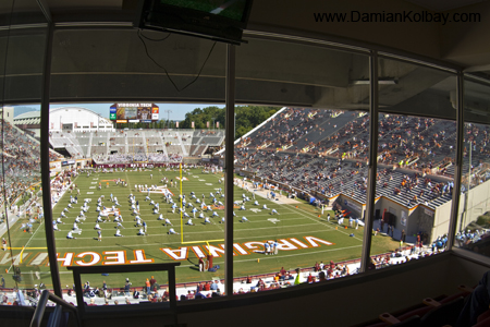 From the Box - Lane Stadium - IMG_3197