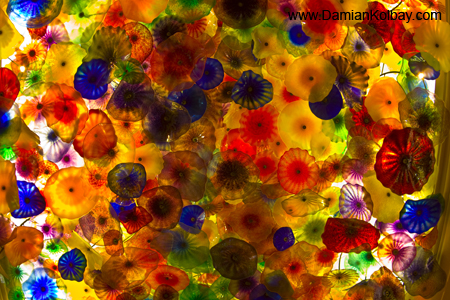 Blown Glass Ceiling Art at the Bellagio - IMG_3736