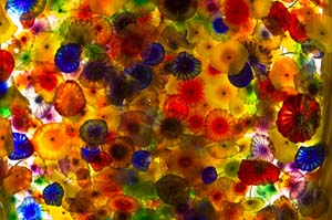 Bellagio Blown Glass Ceiling Art - IMG_3736